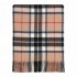 Lochcarron 100% Lambswool Camel Thomson Tartan Blanket