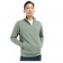 Barbour Rothley Half Zip Sweatshirt in Agave Green