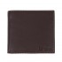 Barbour Elvington Brown Leather Billfold Coin Wallet