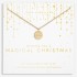 Joma Jewellery My Moments Christmas &#039;Wishing You A Magical Christmas&#039; Necklace