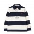 Joules Onside Rugby Shirt in Navy Cream Stripe