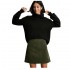 Joules Ladies Hannah Cord Skirt in Khaki Green