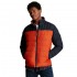 Joules Mens Go To Padded Jacket In Burnt Orange