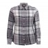 Barbour Ladies Bredon Shirt in Grey and Juniper UK 16
