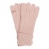 Barbour Ladies Rose Pink Alnwick Knitted Gloves