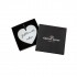 Gretna Green Just Married Hanging Stone Heart Decoration