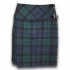 Ladies &#039;Isobel&#039; Wool Billie Kilt in Black Watch