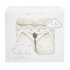 Katie Loxton White Knitted Baby Boots