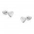 Tutti &amp; Co Eternity Earrings Silver
