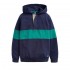 Joules Boys Kingsley Overhead Hoody in French Navy
