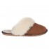 Barbour Ladies Lydia Mule Slippers in Camel Suede