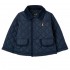 Joules Boys Milford Quilted Jacket in French Navy