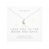 Joma Jewellery A Little &#039;Love You To The Moon And Back&#039; Necklace