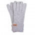 Barbour Ladies Grey Alnwick Knitted Gloves