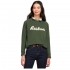 Barbour Ladies Otterburn Sweatshirt in Olive