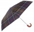 Barbour Classic Tartan Mini Telescopic Umbrella
