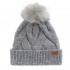 Barbour Ladies Dace Cable Beanie in Light Grey