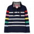 Joules Ladies Saunton Funnel Neck Sweatshirt in Multi Stripe