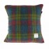 Harris Tweed Fabric Cushion in Multi Colour Tartan