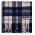 Gretna Green Douglas Navy Tartan Cashmere Scarf