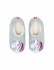 Joules Girls Felt Slipper Mules With Rainbow Horse Applique UK M