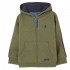 Joules Boys Hatfield Zip Through Hoody in Seaweed Marl