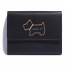 Radley Heritage Dog Outline Small Trifold Purse in Black