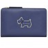 Radley Heritage Dog Outline Bifold Purse in Lazuli