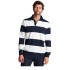 Joules Onside Rugby Shirt in Navy Cream Stripe