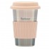 Barbour Tartan Travel Mug in Pink &amp; Grey
