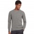 Barbour Mens Tisbury Crew Neck Sweater in Grey