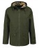 Barbour Mens Hooded Dormus Waterproof Jacket In Sage