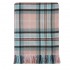 Diana Princess of Wales Memorial Rose Tartan Lambswool Blanket