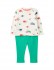 Joules Boy&#039;s Curtis Waffle Legging Set In White Farm 6-9 Months
