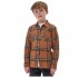 Barbour Boys Crossfell Shirt in Mustard