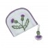 Highland Glen Thistle Design Jewellery Purse