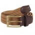 Barbour Mens Nevis Webbing Belt in Russet