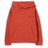 Joules Boys Parkside Hooded Overhead Sweatshirt in Dark Orange 