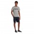 Barbour Logo T-Shirt in Grey Marl