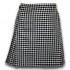 Ladies &#039;Bronwyn&#039; Kilt in Black and White Check UK 16