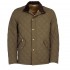 Barbour Men&#039;s Shoveler Army Green Quilt Jacket