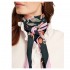 Joules Middleton Viscose Scarf in Grey Floral
