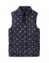 Joules Ladies Holbrook Reversible Gilet in Navy Spot UK 8