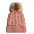 Barbour Ladies Penshaw Beanie in Dusty Rose