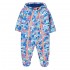 Joules Boy&#039;s Snuggle All in One Pram Suit in Bun Blue