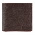 Barbour Mens Leather Billfold Wallet In Brown