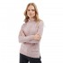 Barbour Ladies Burne Roll Neck Knit Jumper In Rosewater