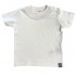 Zoom Baby Collar Top in White