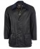 Barbour Mens Beaufort Wax Jacket in Navy