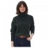 Barbour Ladies Perch Knitted Roll Neck Jumper in Olive
